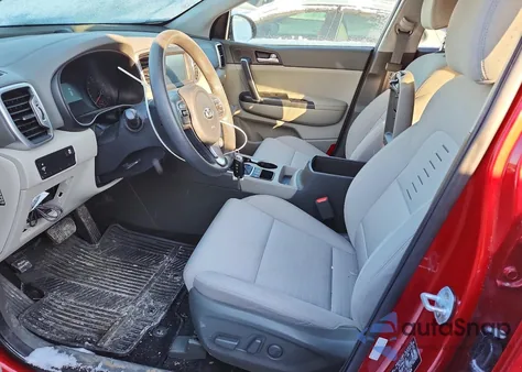 2019 Kia Sportage Lx z USA, uszkodzony, nr VIN KNDPMCAC5K7550429